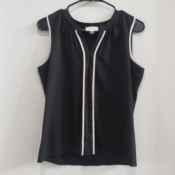 Calvin Klein sleeveless blouse - Picture 1 of 3